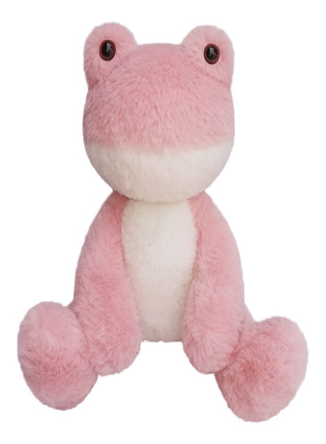 Doindute Frog Stuffed Animal, Pink Frog Plush Toy, Soft Cuddly Plushie Hugger Toy for Boys Girls, Gifts for Kids or Girlfriend, 8.5 Inches - Image 1